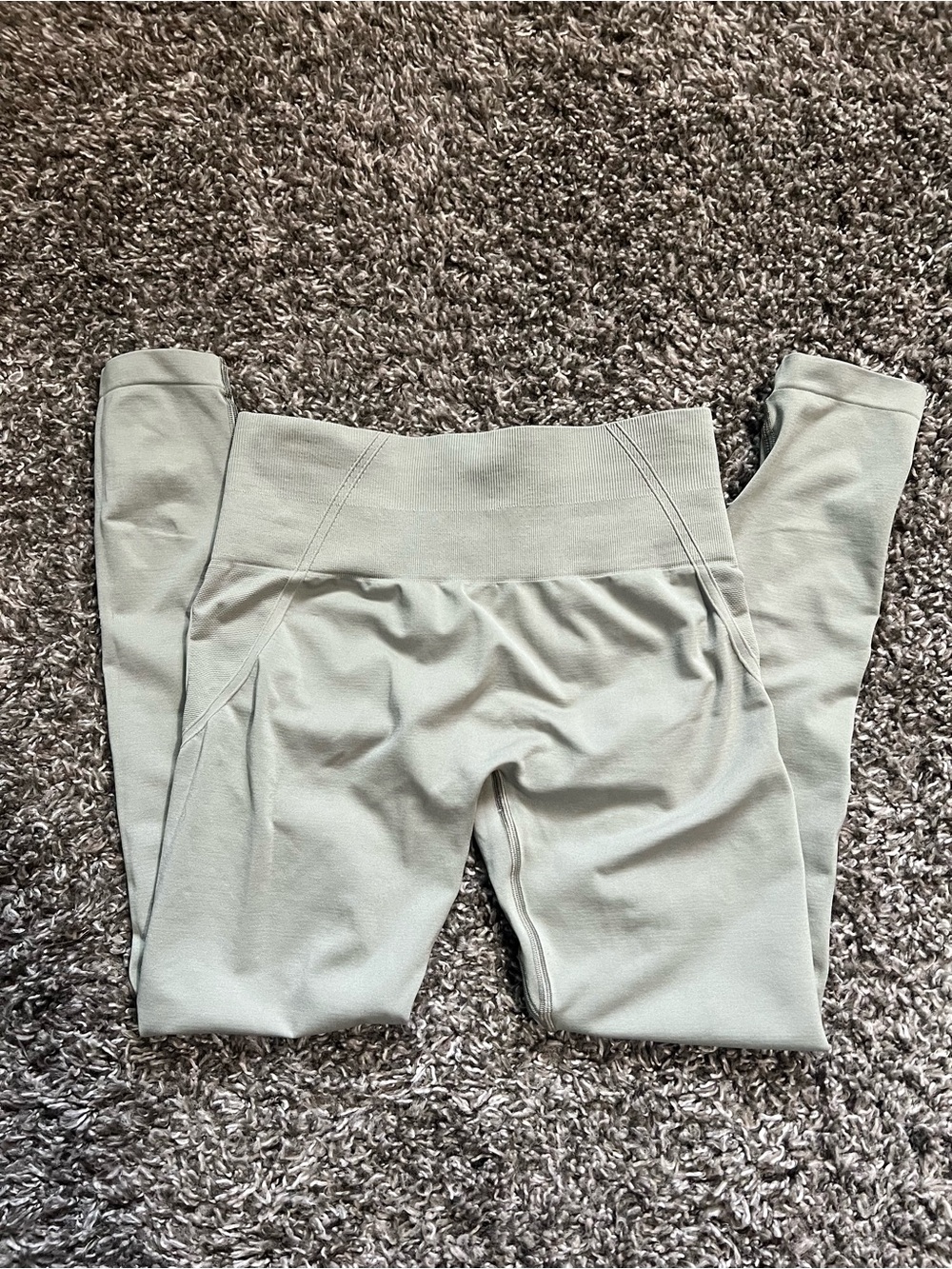 Oner Active seamless leggings in Deep Sage Green